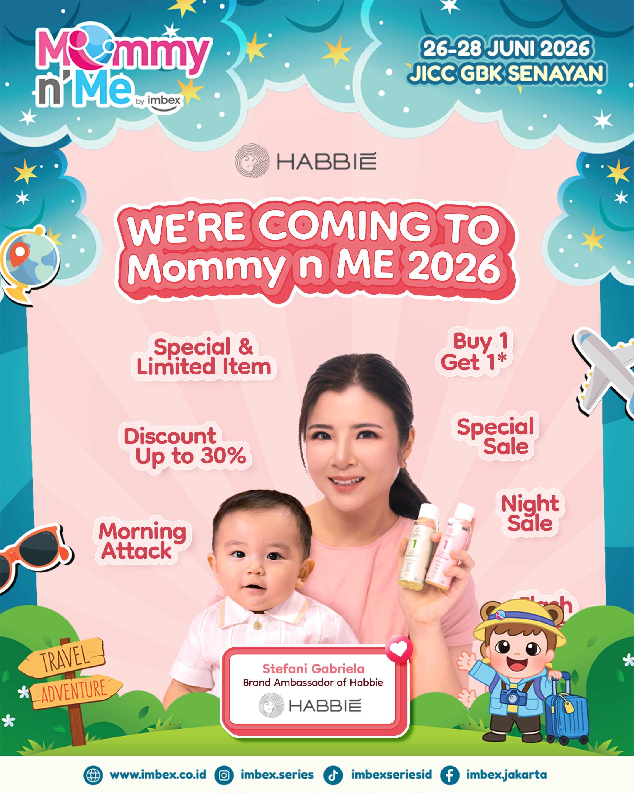 Habbie Hadir di Mommy n Me Jakarta 2026